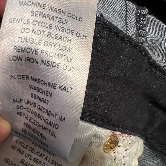 Sz L True Religion dark blue wash denim jumpsuit - Picture 10 of 12